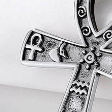 Richsteel Ankh Cross Pendant Necklace