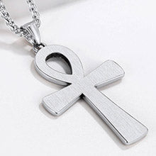 Richsteel Ankh Cross Pendant Necklace