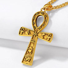 Richsteel Ankh Cross Pendant Necklace