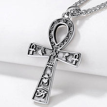 Richsteel Ankh Cross Pendant Necklace