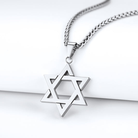 Richsteel Star of David Necklace