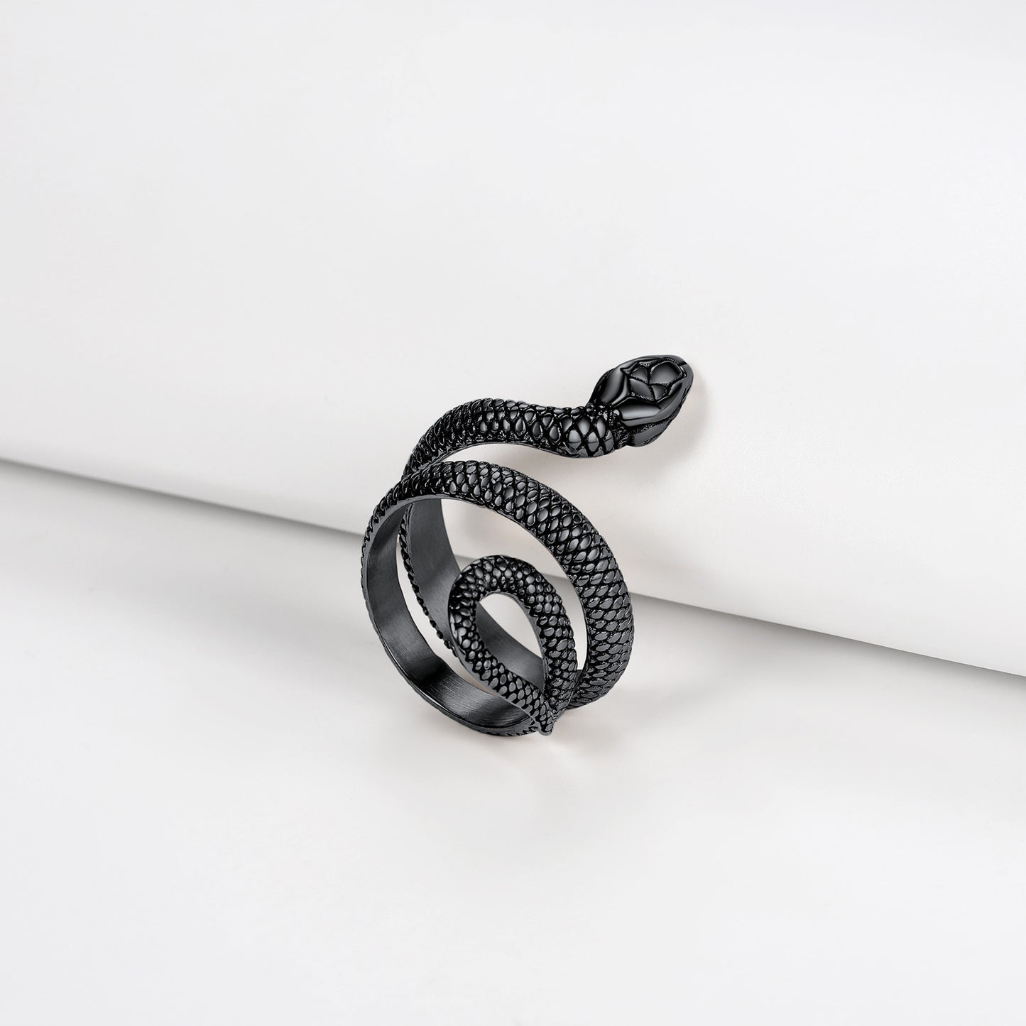 Richsteel Stainless Steel Snake Ring