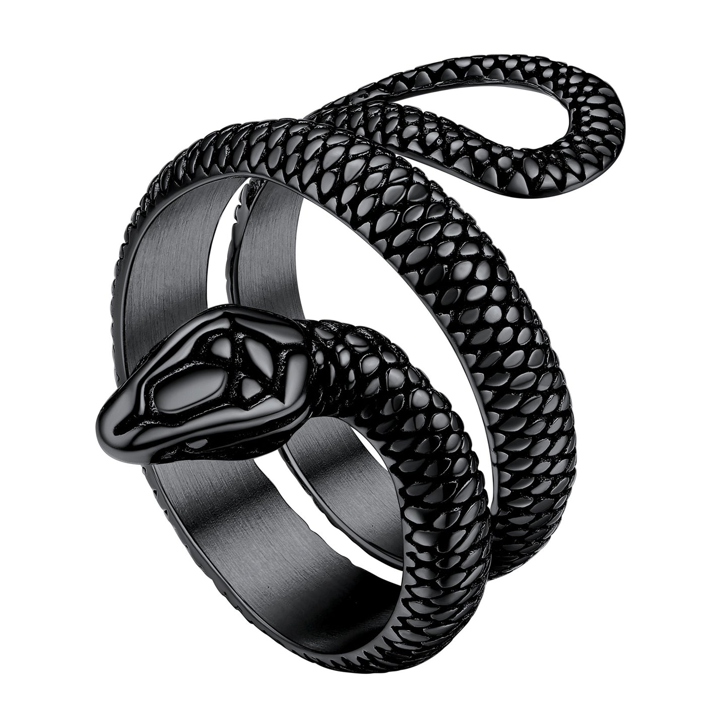 Richsteel Stainless Steel Snake Ring